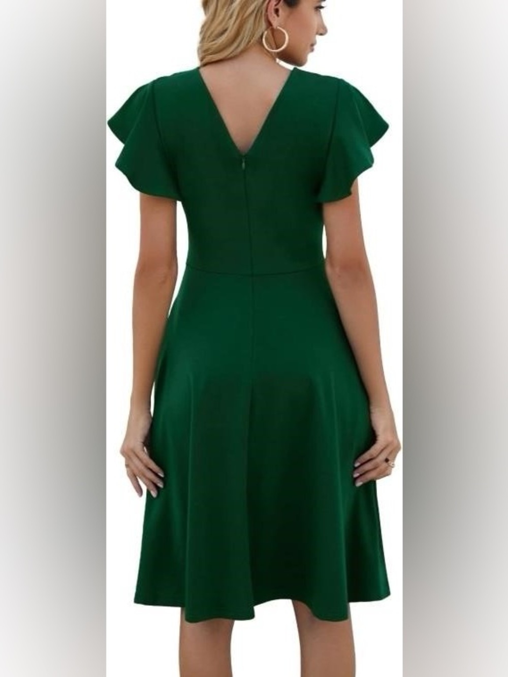 HELYO WOMEN'S SEMI-FORMAL RUFFLE DRESS